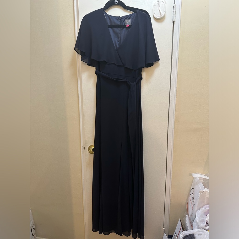 **SALE** Vince Camuto Navy Blue Evening Gown Size 8